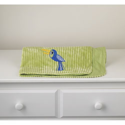 Animal Tracks Crib Blanket