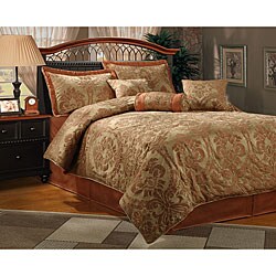 Halifax 7-piece Rust Comforter Set