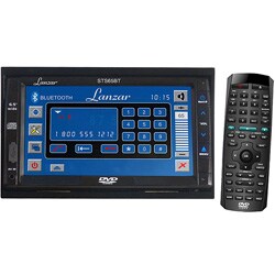 Lanzar STS65BT In-dash DVD/ MP3 Touchscreen Bluetooth Player