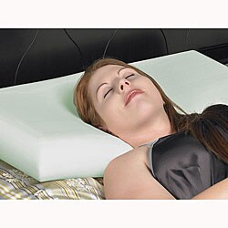 'EnviroGreen' Crowned Low Profile Pillow (Queen)