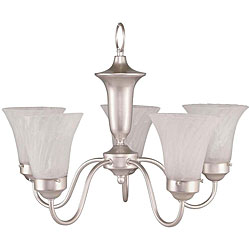 Silver Mist 5-light Chandelier