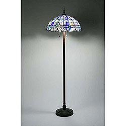 Victorian Design Tiffany-style Floor Lamp