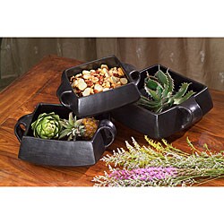 Terracotta Bowls (Set of 3)