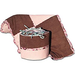 Chocolate Delight 3-piece Portable Crib Bedding