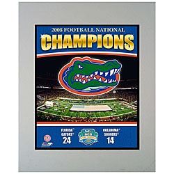 Florida Gators '08-09 Champions 11x14 Matted Photo