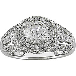 18k Gold 1 1/2ct TDW Diamond Engagement Ring (H-I-J, I1-I2) (Size 7)