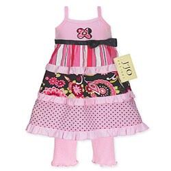JoJo Designs Toddler Girl's 2-piece Pink Outfit