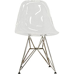 Vince Clear Shell Chairs (Set of 2)
