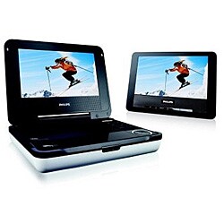 Philips PET708 Portable DVD with Dual LCDs