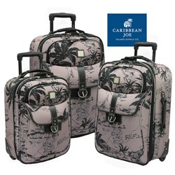 Caribbean Joe Catalina 3-piece Expandable Luggage Set