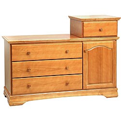 Anastasia Oak Finish Combo Dresser
