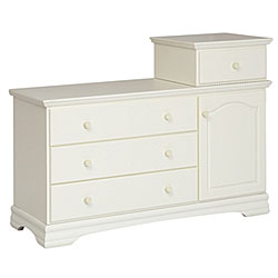 Anastasia Antique White Combo Dresser