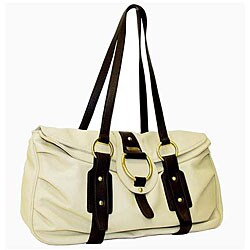 Rioni 'Virtue' Cream Weekend Carrier Bag