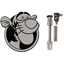 Disney's Tigger Hitch Plug Cover and Lock