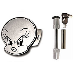 Tweety Bird Hitch Plug Cover and Lock