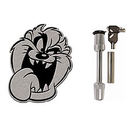 Tasmanian Devil Taz Hitch Plug Cover and Lock