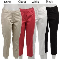D.W. Sport Women's Stretch Twill Capris