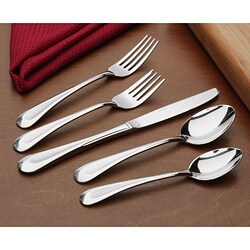 Oneida 'Satin Sand Dune' 45-piece Flatware Set