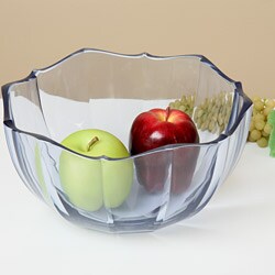 Villeroy & Boch My Garden 10-inch Blue Glass Bowl