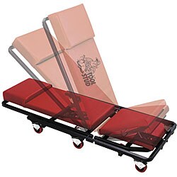 Padded 44-inch Doubly-adjustable Creeper