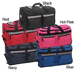 Olympia SRD-33 8-pocket Rolling Duffel