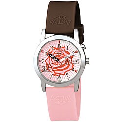 Activa Girl's Time2Learn Rosey Posey Watch