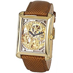 Akribos XXIV Men's Skeleton Automatic Watch