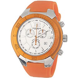 Akribos XXIV Men's Swiss Chronograph Aluminum Watch