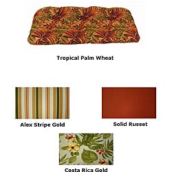 Outdoor UV-resistant Double U Loveseat Cushion 
