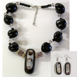 'Seeds and Ironwood' 3-piece Jewelry Set (Philippines)