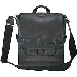 Noon Solar Logan Black Shoulder Bag