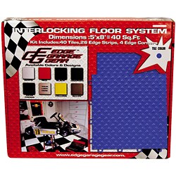 Snap-together Colored Floor Tile