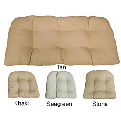 Tucson Indoor Wicker Settee Cushion