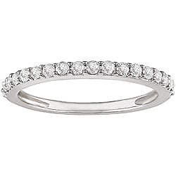 14k White Gold 1/4ct TDW Diamond Ring (I-J, I2)