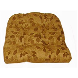 Leaves Indoor Wicker Chair Cushion  