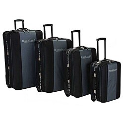 Rockland Polo Equipment 4-piece Luggage Set