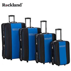 Rockland Polo Equipment 4-piece Luggage Set