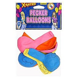 Bachelorette Party Penis Balloons (Pack of 8)