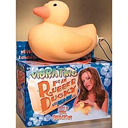 Vibrating Foam Rubber Ducky