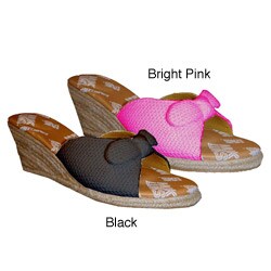 Muk Luks Women's 'Sophia' Tied Wedge Sandals