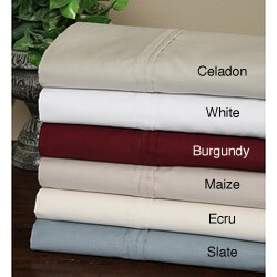 Hotel Fine Linens 500 Thread Count Pima Cotton Sheet Set with Bonus Pillowcases