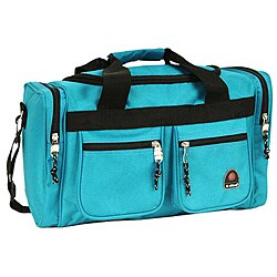Rockland Bel-Air 19-inch Turquoise Carry-on Tote Bag