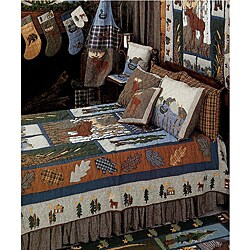 Queen-size 'Moose' Quilt