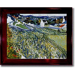 Vincent Van Gogh 'Vineyards at Auvers' Canvas Art 
