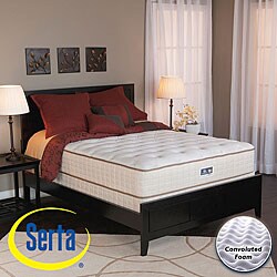 Serta Alleene Plush Twin-size Mattress Set