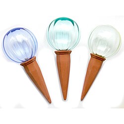 Plant Furniture Nanny Stakes with Color Globes (Pack of 3)