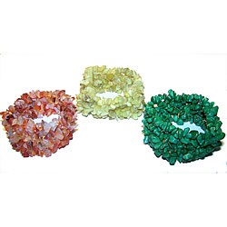 Woven 7-inch Stretch Bracelets (Set of 3)