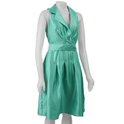 K Studio Women's Shantung Wrap Dress
