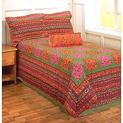 Puerto Vallarta Patchwork Quilt Set