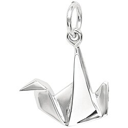 Sterling Silver 'Origami' Charm